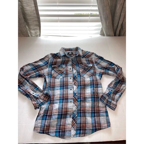 Eddie Bauer Legend Sweater Mens Large Green Mock Neck‎ Elbow Patches A45 - Picture 9 of 13